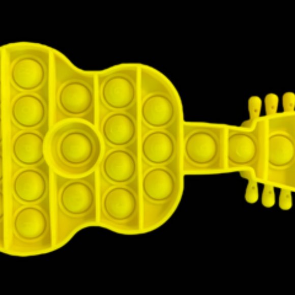 Fidget Toy Pop Its Guitar - Picture 1 of 1